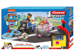 Autodráha Carrera First Tlapková Patrola 2,4m 